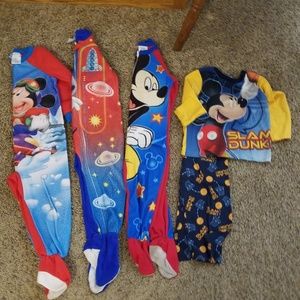 3T Mickey Mouse Pajama Lot
